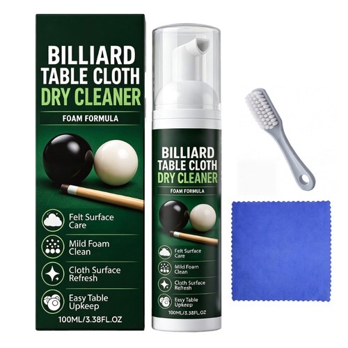 Pool table cloth cleaner - cloth, with